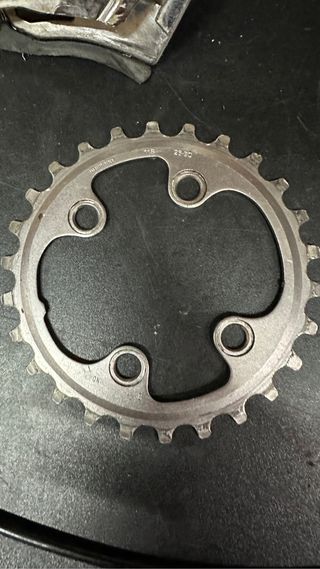 Desviador + platos XT