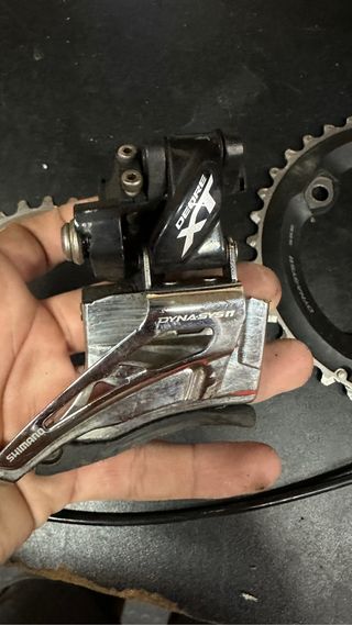 Desviador + platos XT