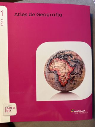 Geografía i historia. Eso 1 + atles de geografía