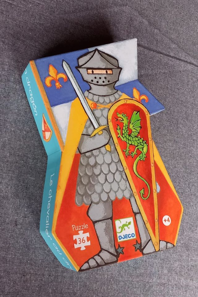 2 PUZZLES DJECO 36 pzs, +3 AÑOS