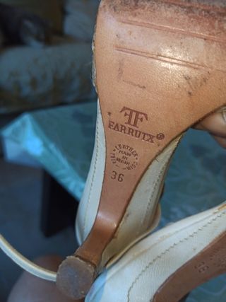 Sandalias tacón Farrutx 36