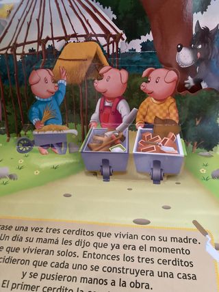Libro los tres cerditos POP UP Nuevo