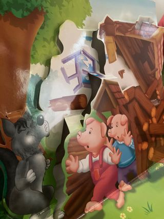 Libro los tres cerditos POP UP Nuevo