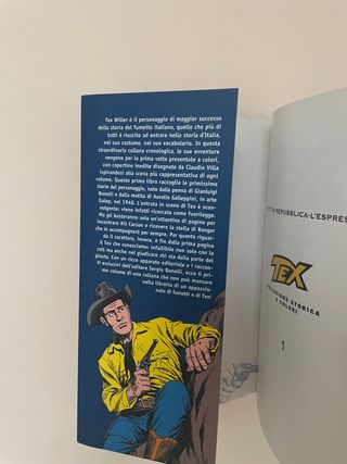 Libro fumetti "Tex"