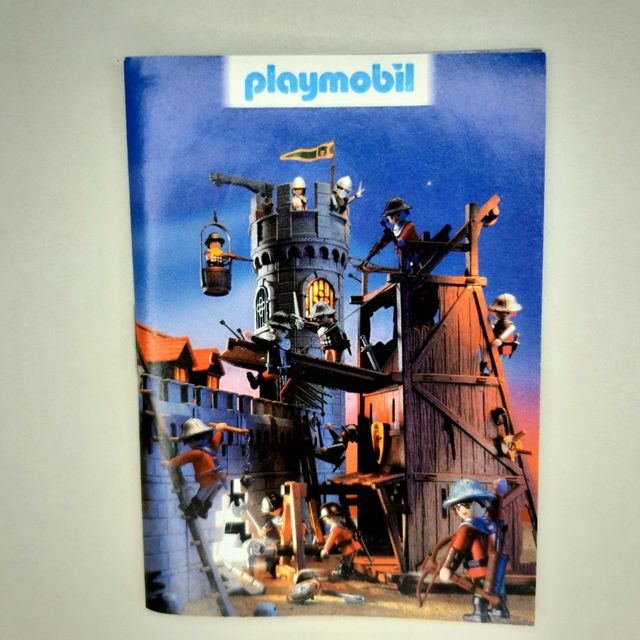Playmobil mini catálogo 1997 medieval oeste victor
