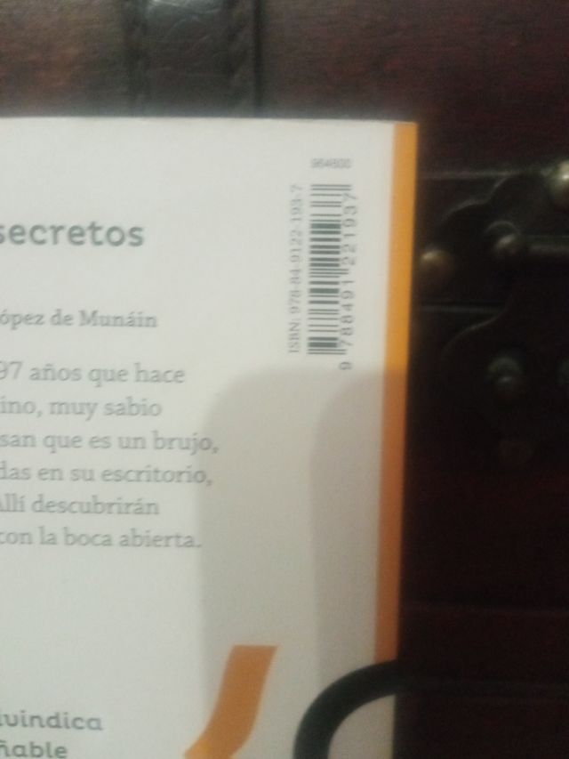 El guardador de secretos .Libro