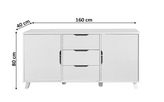 Aparador con patas 160cm