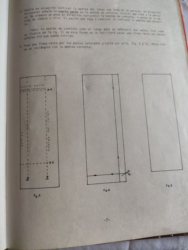 Manual de patrones costura Sistema LIESA