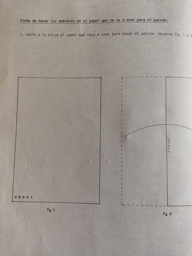 Manual de patrones costura Sistema LIESA