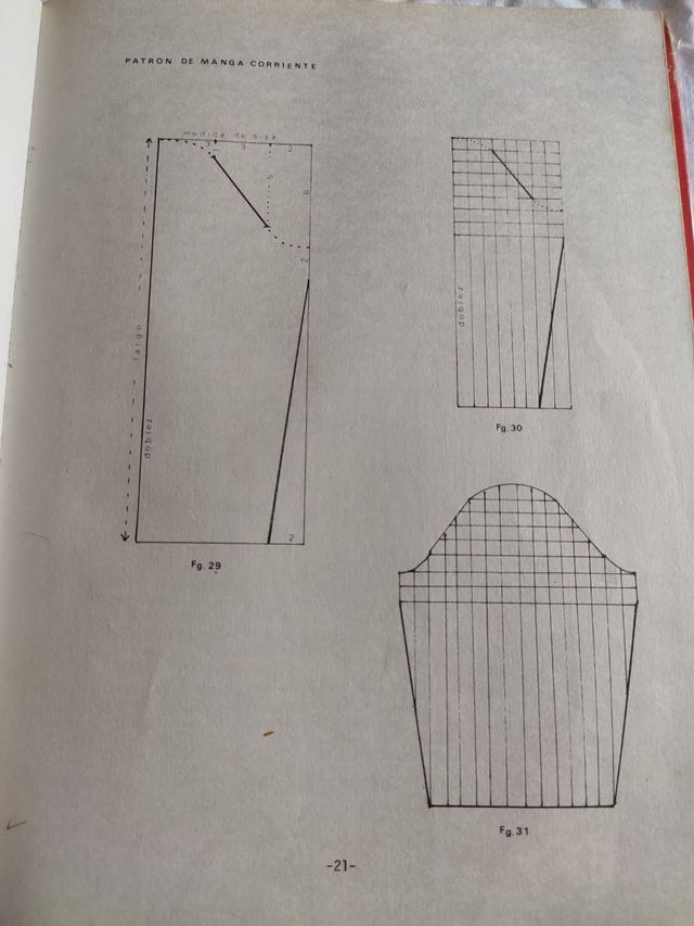 Manual de patrones costura Sistema LIESA