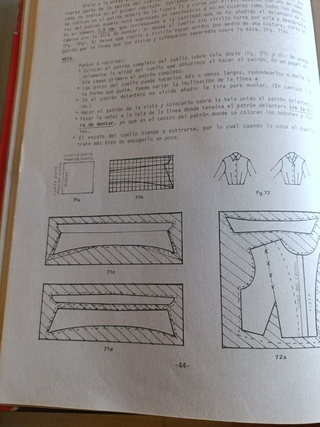 Manual de patrones costura Sistema LIESA