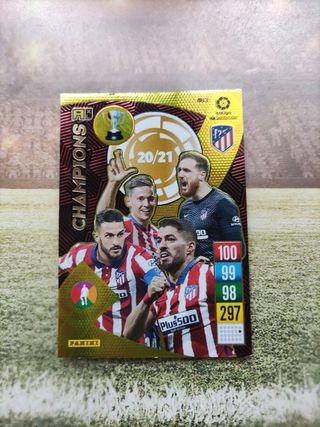 Cromo champions atlético de Madrid 