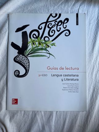 libro de lengua  de Mc Graw Hill Education 3ESO