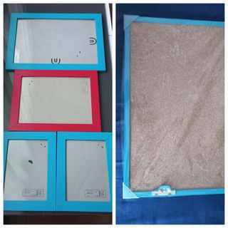 Marcos de Ikea,regalo pizarra corcho.