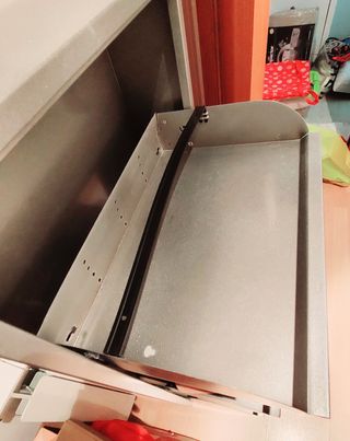 Mueble zapatero marca Dottus color plata