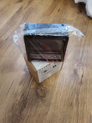 Reloj despertador digital con temperatur