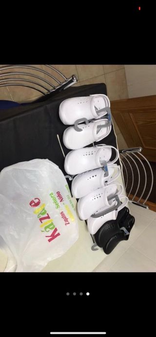 zuecos de profesiona muy comodos por cierre tienda