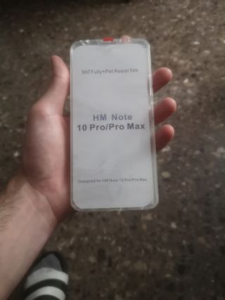 Funda protectora Note 10 Pro