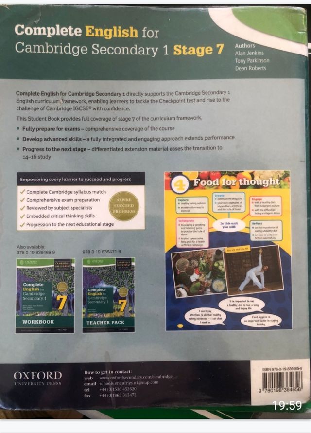 Libro Complete English for cambridge