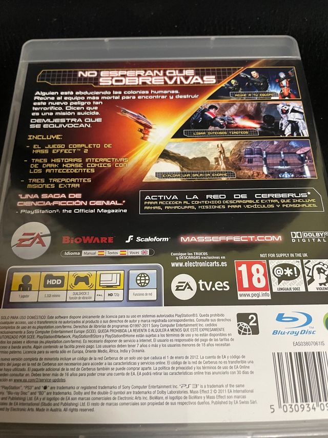 Mass Effect 2 per PS3