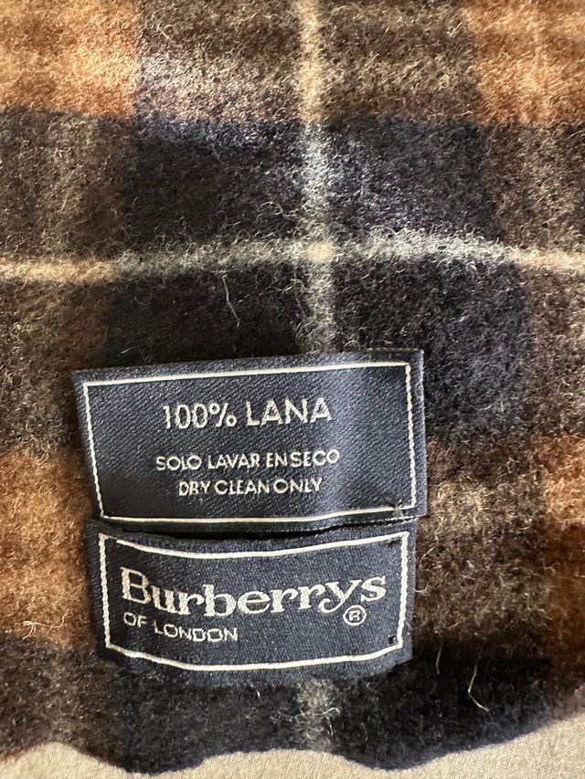 bufanda Burberrys cuadros