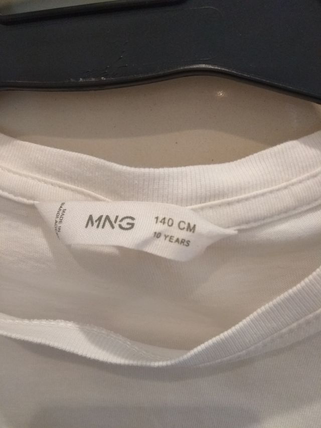 Camiseta talla 10 de Mango