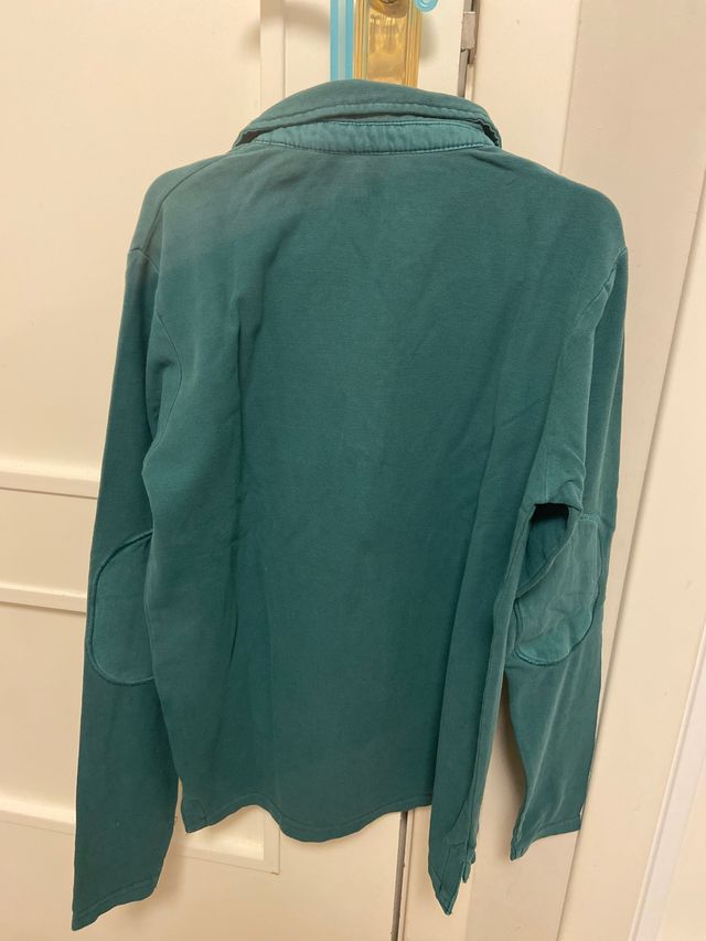 Polo manga larga niño verde. Gocco