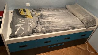 camas juveniles con 4 cajones y cama supletoria