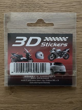 Sticker per auto, moto, scooter, casco