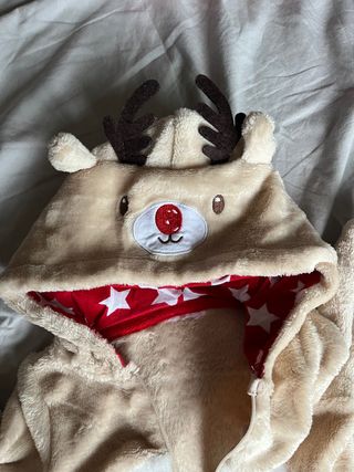 Buzo de reno navideño para bebé