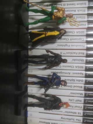 Figuras Marvel plomo,dc