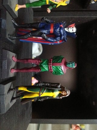 Figuras Marvel plomo,dc