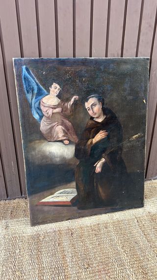 Óleo reentelado de San Antonio