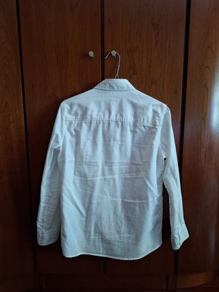 Camisa blanca Massimo Dutti