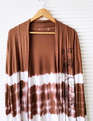 Chaqueta cárdigan Vintage marrón 