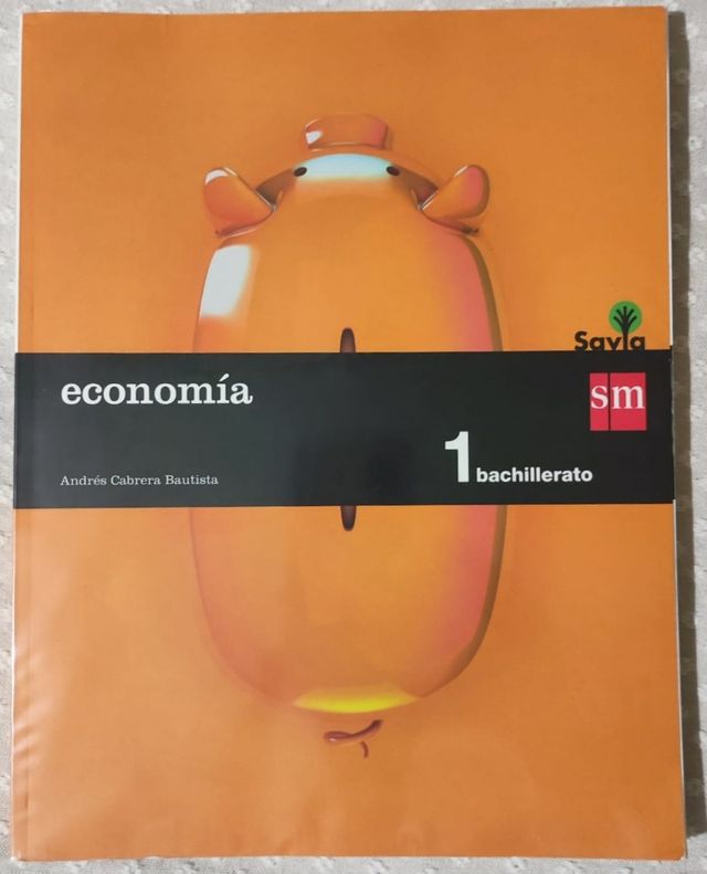 Libro Economía Savia 1 Bachillerato