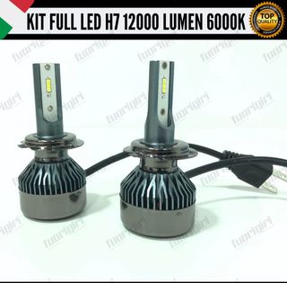 KIT FULL LED H7 12000 LUMEN CANBUS 6000K CANBUS