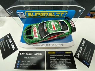 Superslot Ford Mustang GT4 slot scalextric uk
