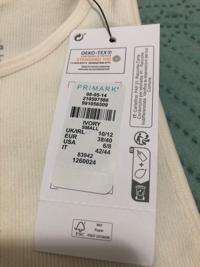 Camiseta de tirantes