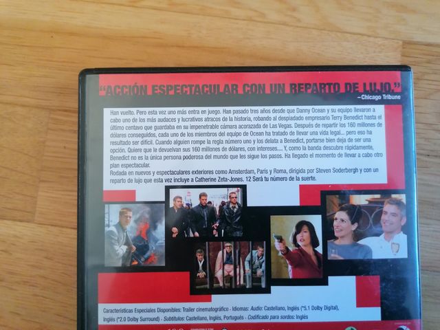 Ocean's Eleven DVD trilogía