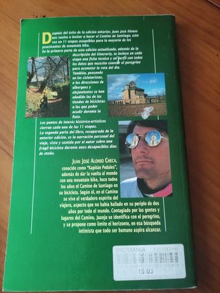 Libro.El Camino de Santiago en mountain bike.