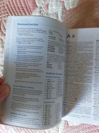 Diccionario inglés Oxford Pocket