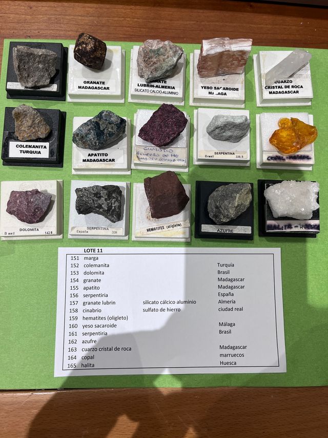 Minerales