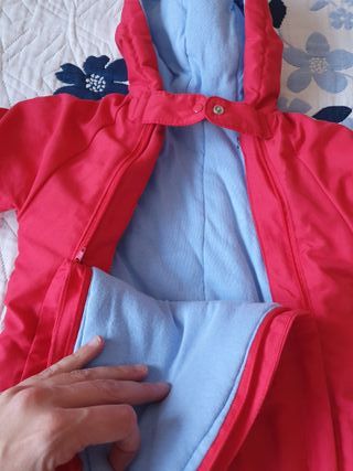 Buzo bebé color rojo