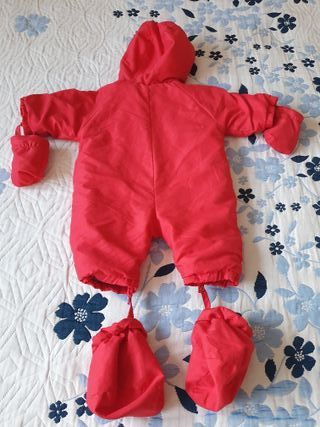 Buzo bebé color rojo