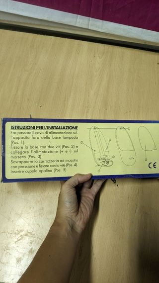 Lámpara autocaravana