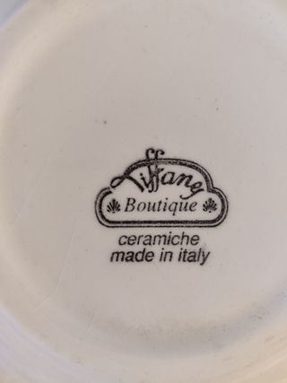 Platos Tiffany & Co.