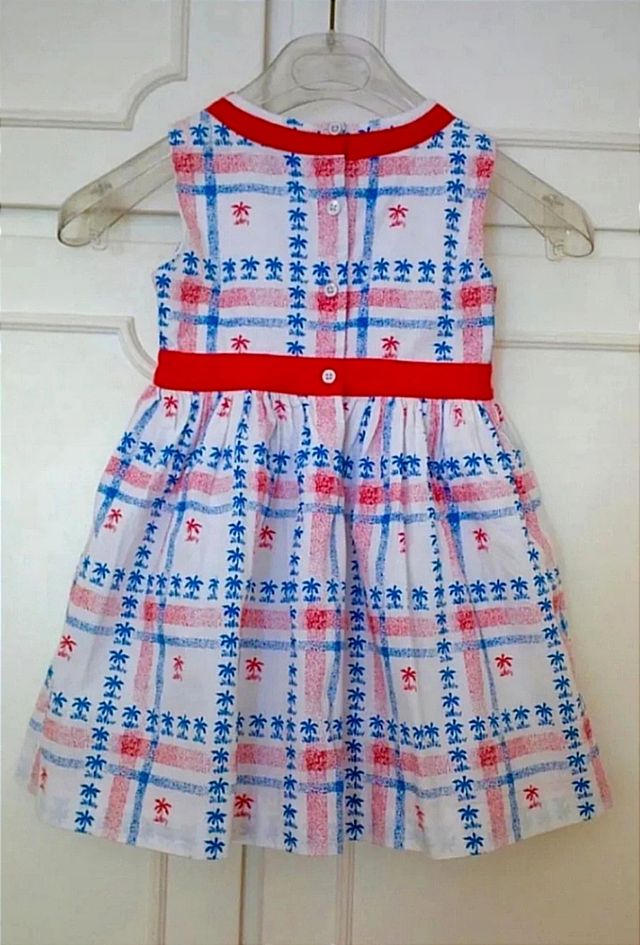 abito bambina pura cotone Tommy Hilfiger