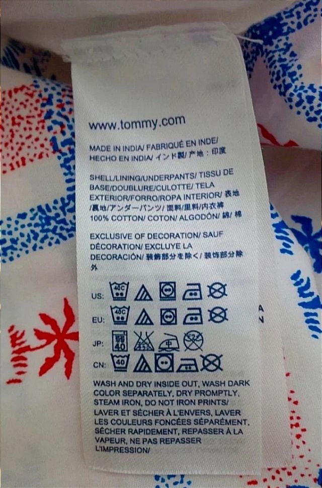 abito bambina pura cotone Tommy Hilfiger