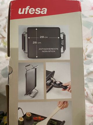Plancha cocina UFESA